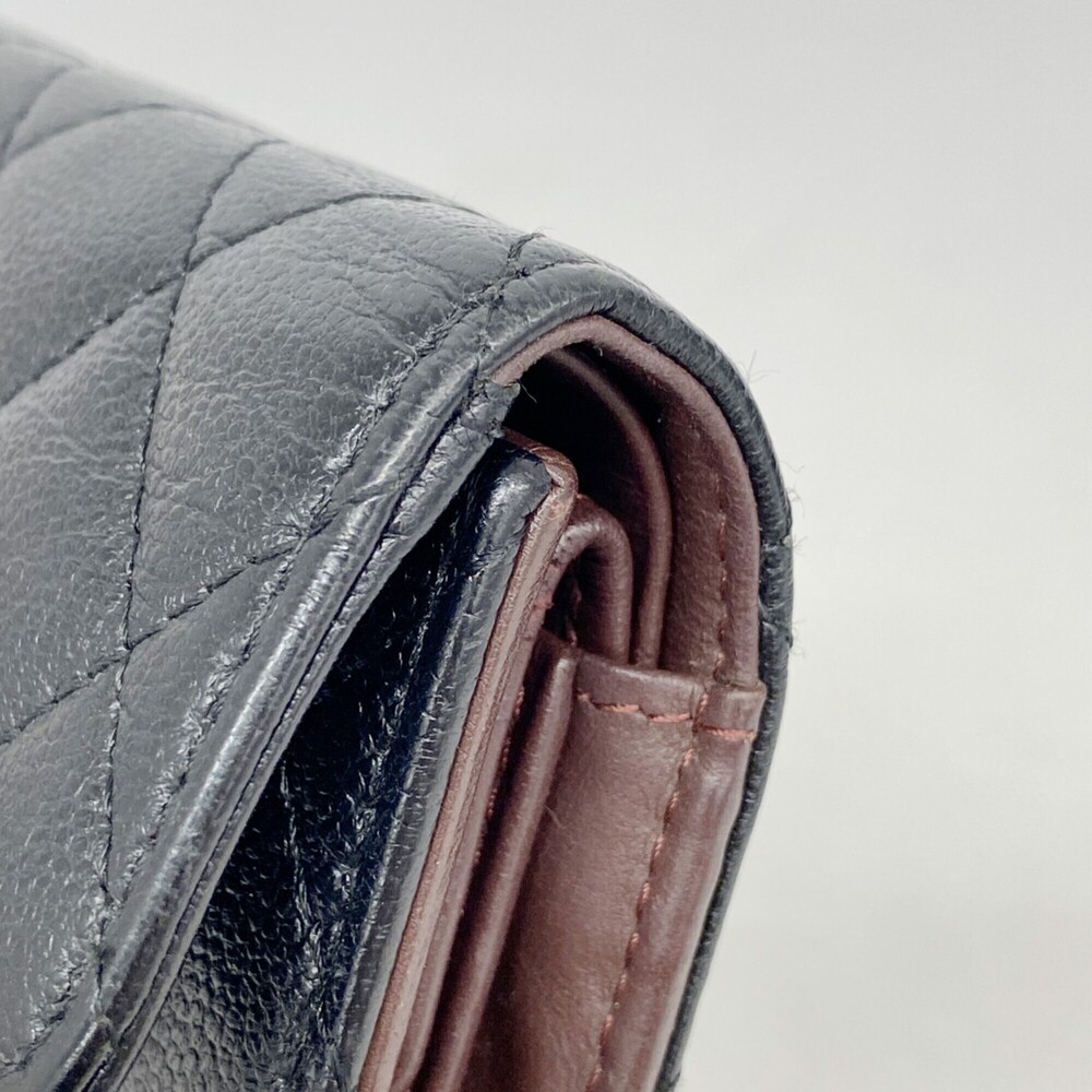 CHANEL Black Caviar Leather Wallet - Picture 6 of 9